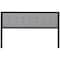 Flash Furniture King Tufted Metal Headboard in Light Gray Fabric HG-HB1725-K-LG-GG - alternate 10